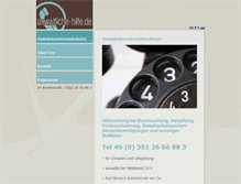 Tablet Screenshot of anwaltliche-hilfe.de